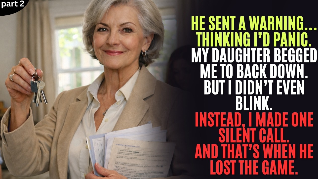 PART( 2):  He Threatened Me After the Eviction… So I Changed the Game