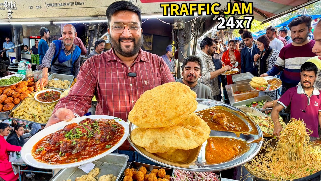 26 साल से 😍 Sadar Bazar का सड़क Jam Shadi Wala Food | Street Food India
