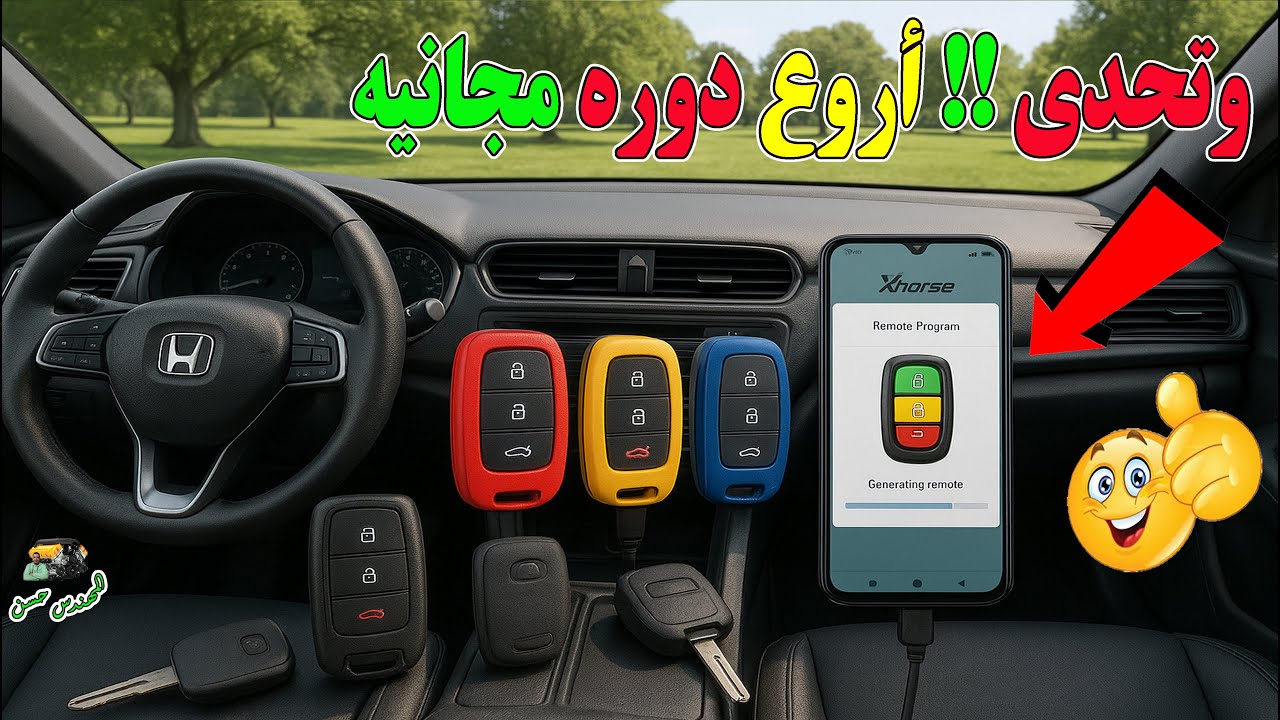 تعلم برمجة مفاتيح وريموتات السيارات 2 من الصفر حتي الاحتراف