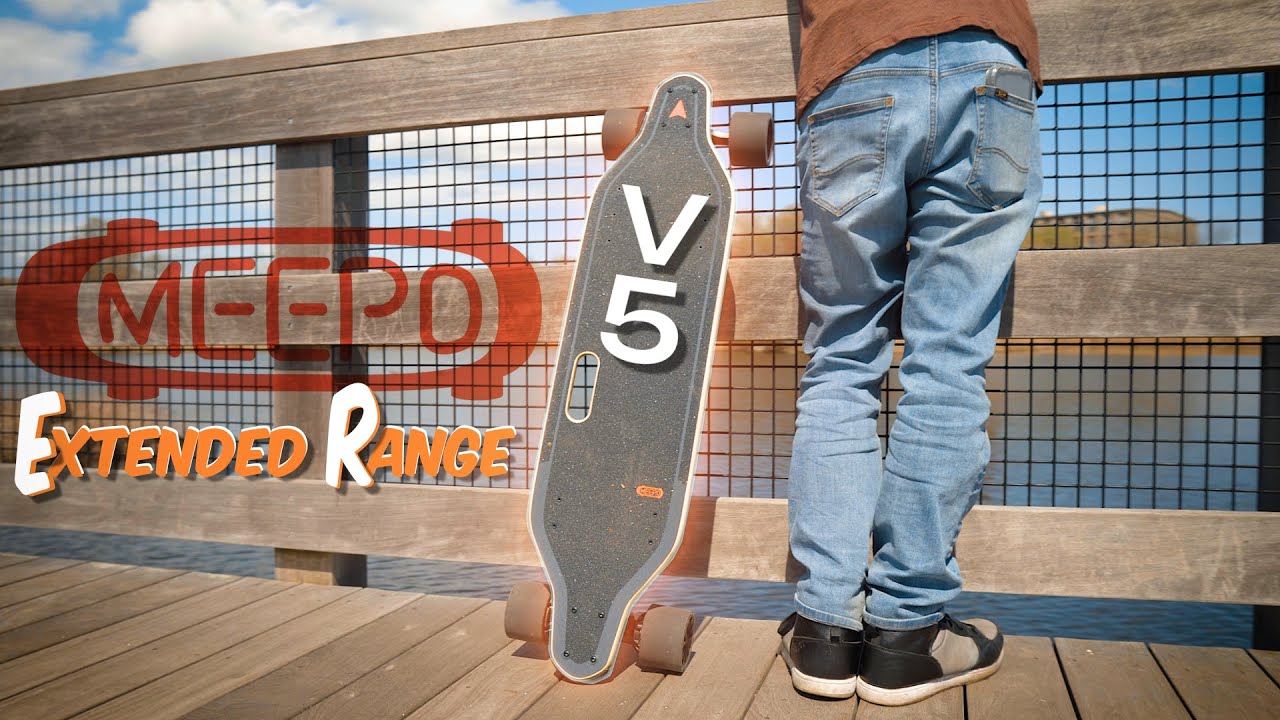 MEEPO V5 ER Electric Skateboard with Remote, Top Speed of 29 Mph, Smoo —  Board Blazers