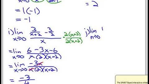 Math 611B Chapter 2 Review Solutions - Limits and Continuity