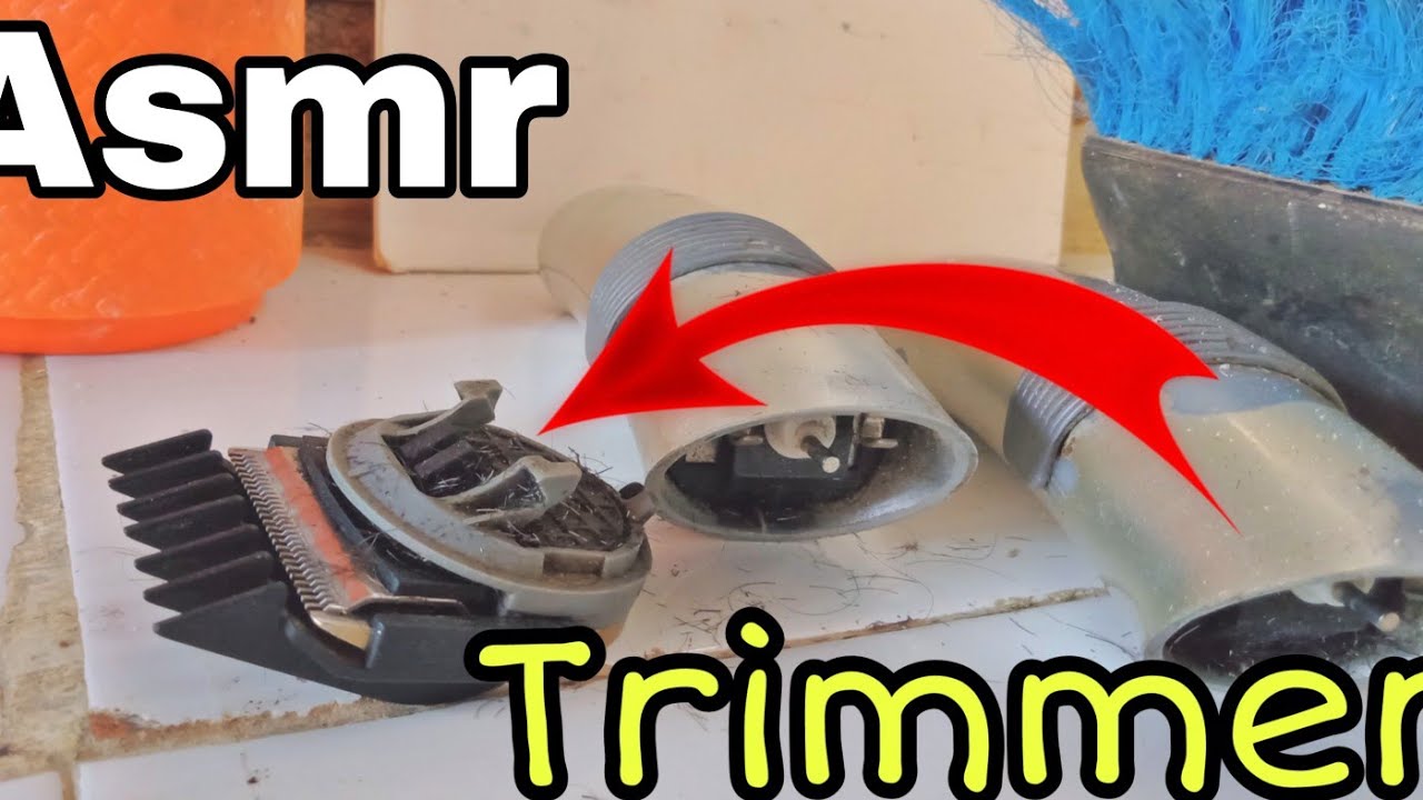 Asmr Trimmer's Sound With Nail's Sound YouTube