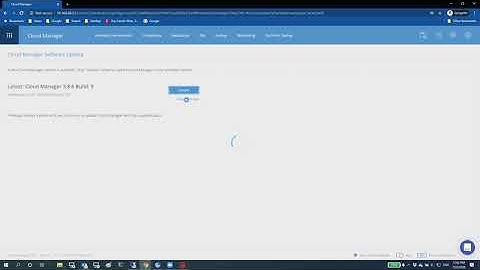 NetApp Cloud Manager Upgrade