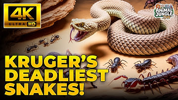 The Brutal Life of Venomous Snakes in Kruger | Wild Kingdom | Animal Jungle