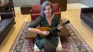 Mandolin tremolo with Ruth Roshan. Lesson 2 - legato and separated notes with tremolo