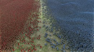 20.000 SPARTANS vs 20.000 HEAVY KNIGHTS - Ultimate Epic Battle Simulator