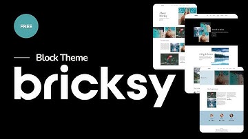 Bricksy - Free FSE WordPress Theme