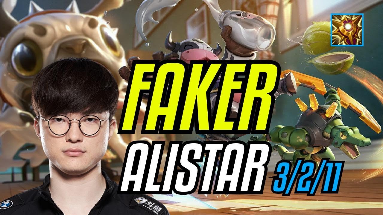 FAKER - ALISTAR - KR Grandmaster - Patch 11.7