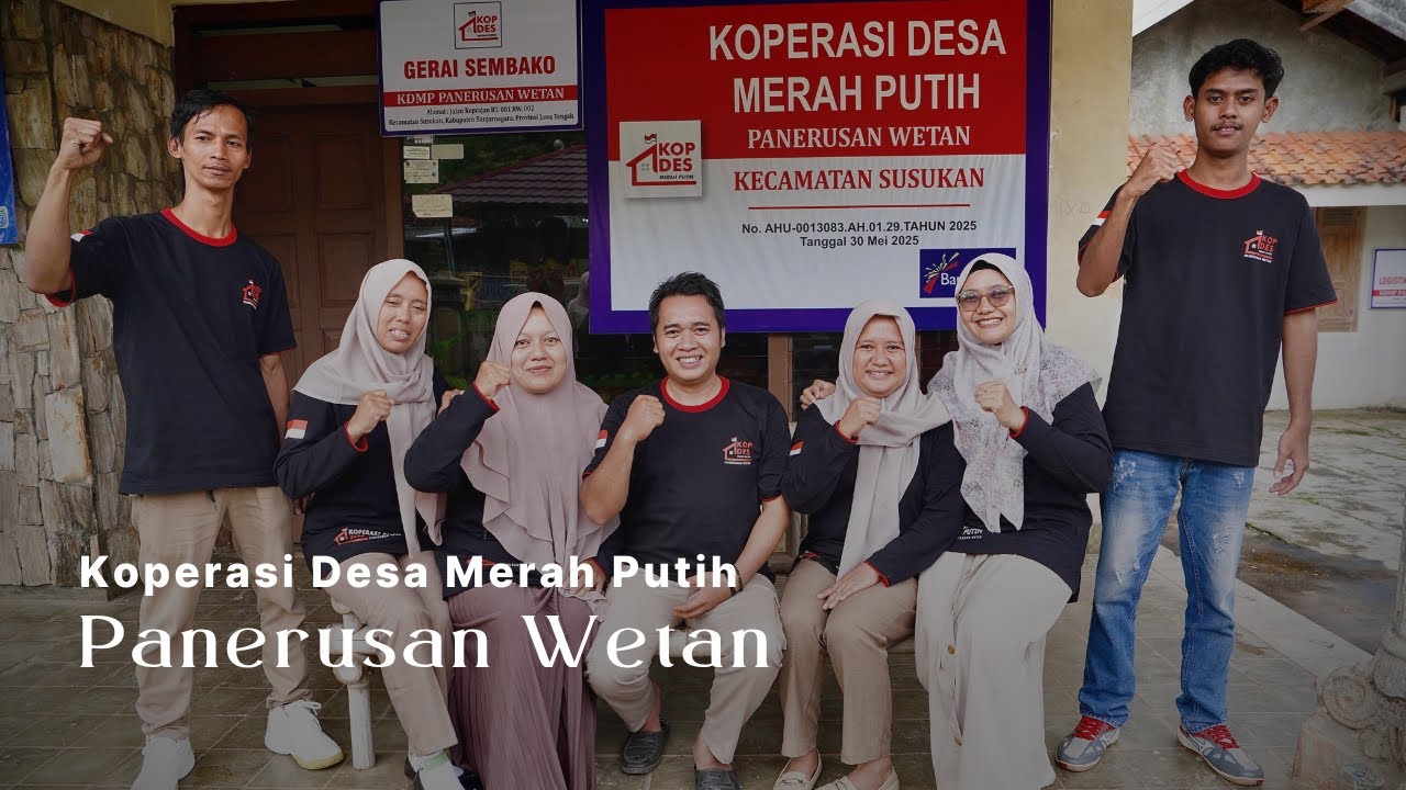 Koperasi Desa Merah Putih Panerusan Wetan, Kabupaten Banjarnegara