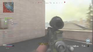 Smooth double headshot collateral in COD Warzone!!