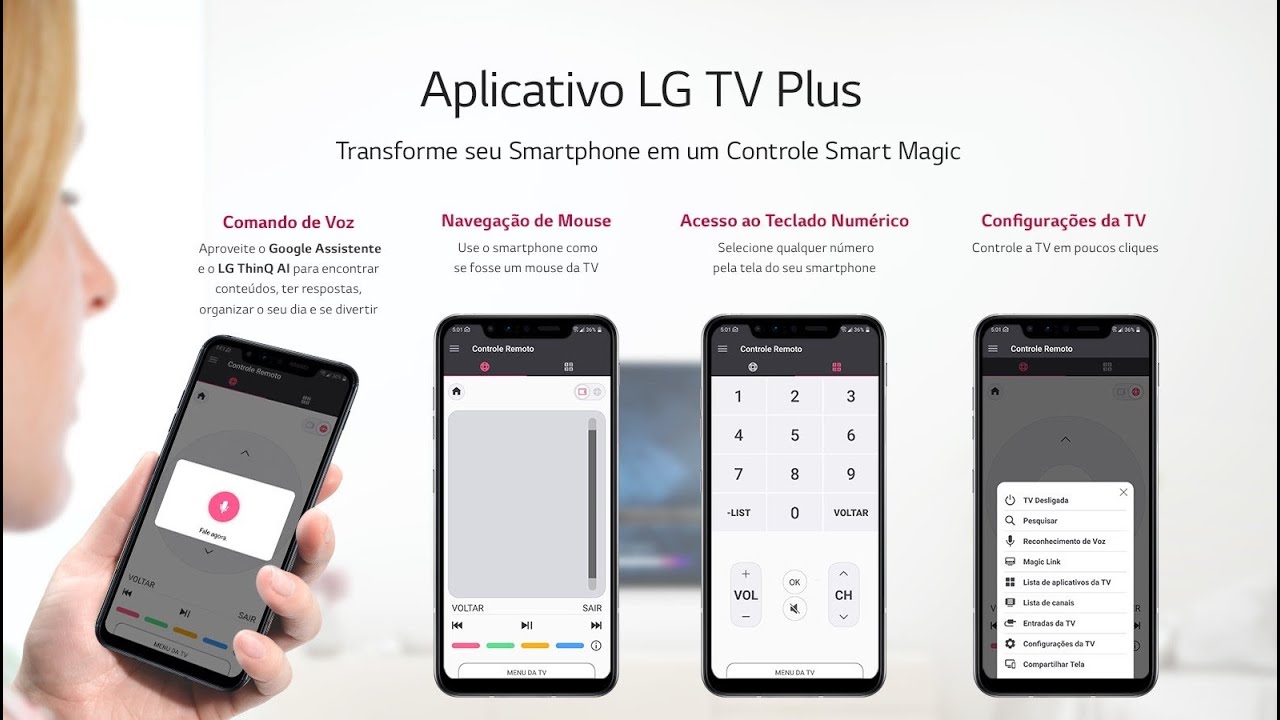 Como Controlar A TV LG Pelo Celular YouTube