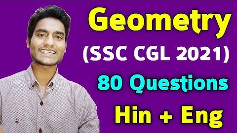 Geometry all Questions asked in SSC CGL 2021 by Rohit Tripathi