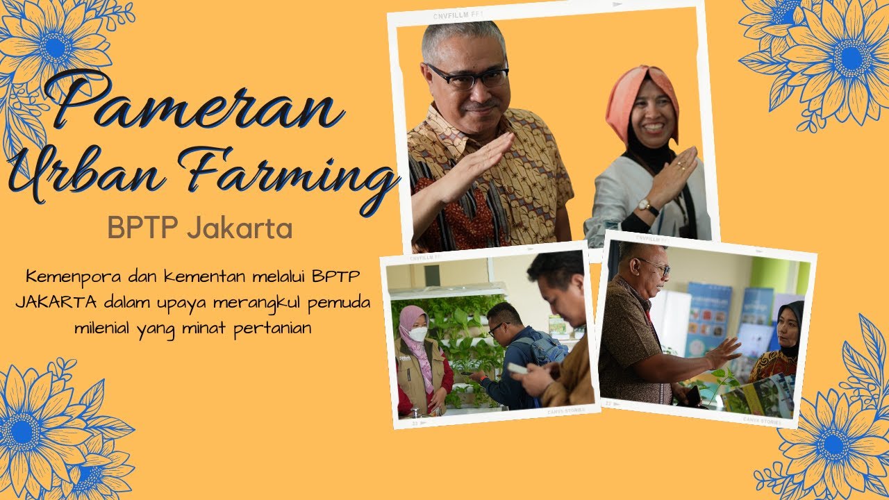 Pameran Urban Farming BPTP Jakarta di Nuswantara Art Festival 2022