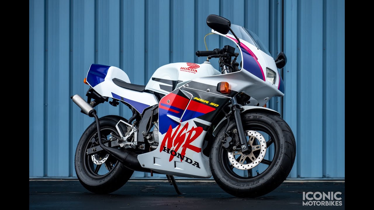 1995 Honda NSR50 with 581 Miles – Iconic Motorbike Auctions