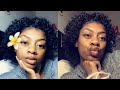 HOW TO: Bantu Knots on Transitioning Hair