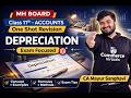 MH Board Class 11 Accounts LIVE 🔴 | Depreciation (One Shot Revision) | CA Mayur Sanghavi