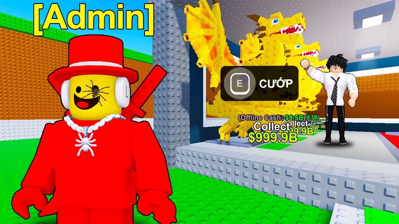 DR4GONS Đã Lẻn Vào SERVER CỦA ADMIN Trong Steal A Brainrot | Roblox