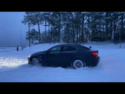 Lexus IS250 Snow Winter Drift =)