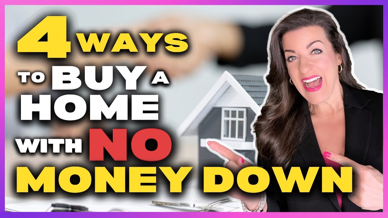 4 Ways To Buy A Home With No Money Down in 2023 😮 [Buy a House with No ...