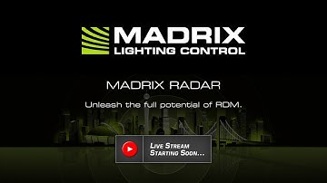 MADRIX RADAR – Live From The MADRIX Headquarters