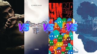 Mind Of Mine vs Icarus Falls vs Nobody Is Listening vs Room Under The Stairs (ZAYN) - Album Battle