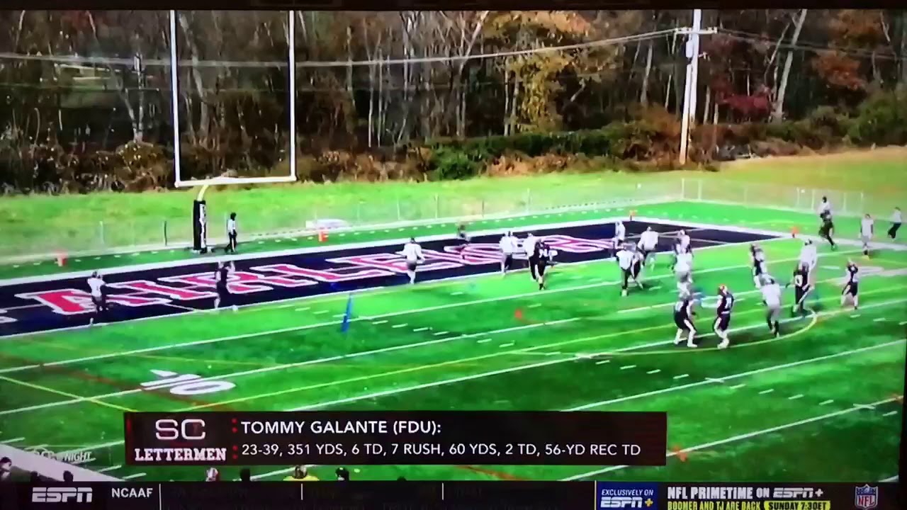 Senior QB Tommy Galante on ESPN SportsCenter