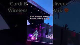 Cardi b full twerk video at wireless festival 2022