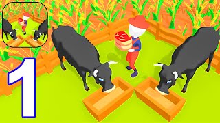 Animal Farm Arcade - Gameplay Walkthrough Part 1 Tutorial Animal Shelter Game (Android, iOS) screenshot 2