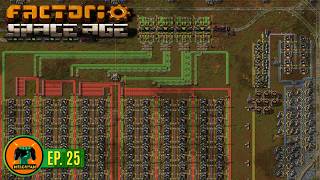 AZUFRE, ÁCIDO Y CIRCUITOS AZULES - EP. 25 // Factorio SPACE AGE "BLOQUES Y TRENES"
