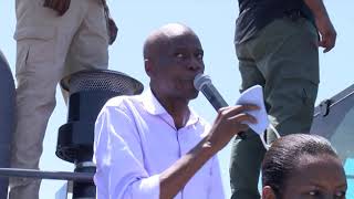 Prezidan Jovenel Moïse Pale Ak Popilasyon An Savyen Nan Latibonit.