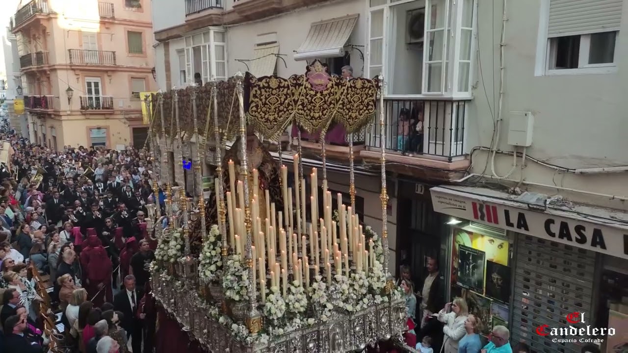 Ntra Sra de la Amargura por Pelota -- Domingo de Ramos Cádiz 2023