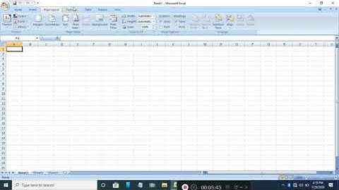 CH-6 |  MICROSOFT EXCEL 2010- AN INTRODUCTION  | PART-1