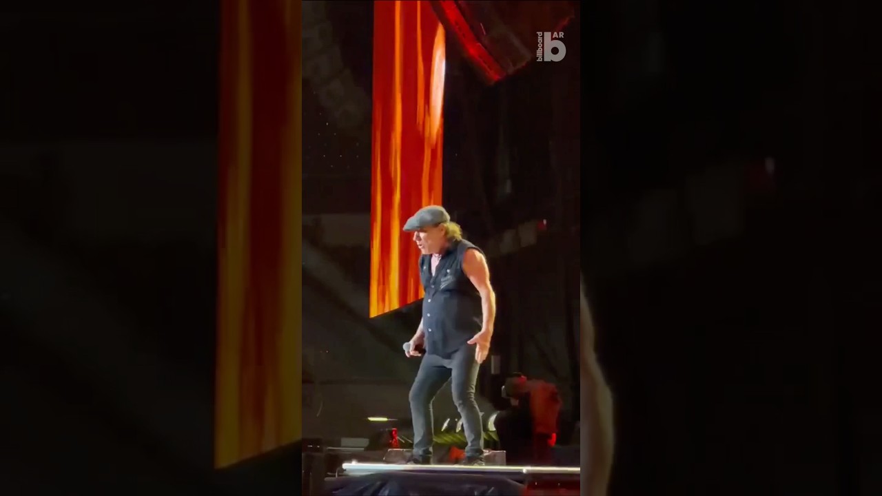 Brian Johnson sorprendido con el público argentino en "Highway To Hell" 🔥 AC/DC