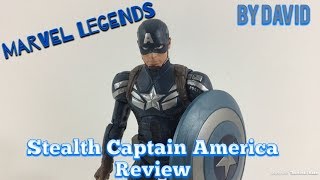 Marvel Legends Mandroid Wave Stealth Captain America Review