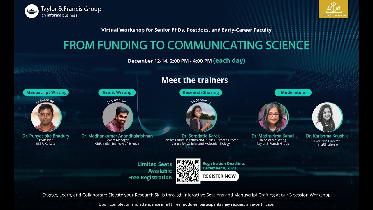 Module 3: Open Science Communication by Somdatta Karak - YouTube