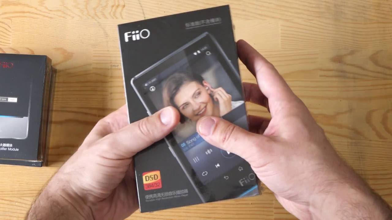 FiiO X7 AM2 AM3 unboxing - YouTube