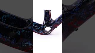 Custom Textured Graro Frame: A Moment Frozen in Time.#icancycling #graro