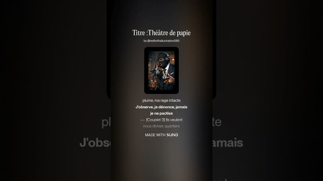 Titre :Théâtre de papier 