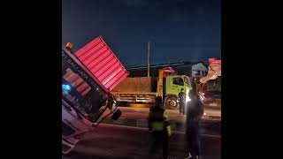 Driver Spj T788 Ajat Sudrajat Laka Di Bypas Krian Sidoarjo