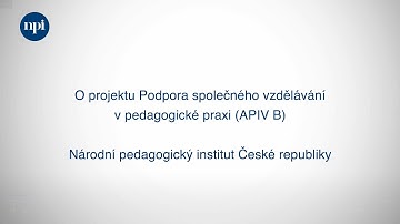 Videomedailonek O projektu APIV B, 15. 12. 2022