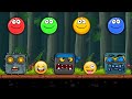 RED BALL 4 - Red, Green, Yellow & Blue Ball in Volume 2, 4 & 3 Funny Superspeed Walkthough