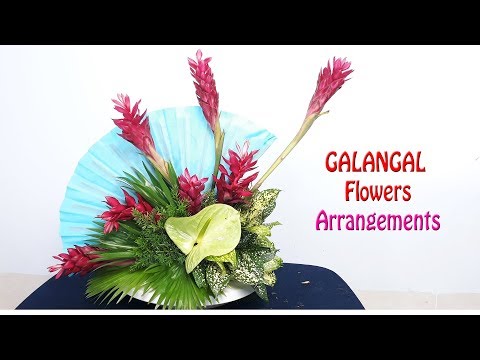 Flower Decoration Ideas|HOW TO Design GALANGAL Flowers Arrangement ?31