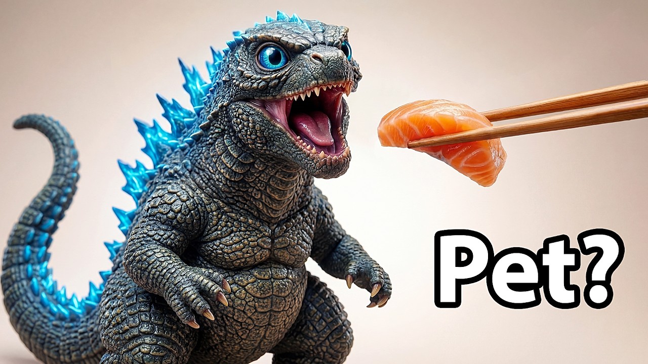 I Got a Pet Godzilla In Real Life