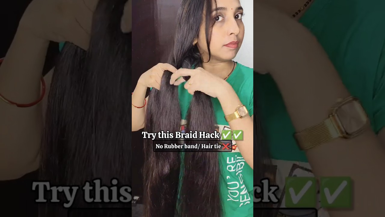 Try this ✅ Braid Hack ✨ 