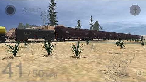 Trainz Simulator 3 BNSF Manifest with a CNW 9-44CW Leader