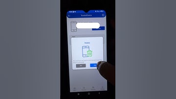 How to remove trusted device from MCB live app