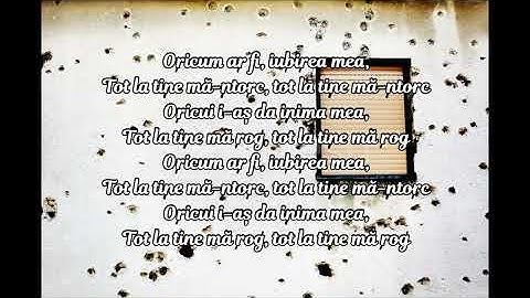 JO - Tot la tine mă întorc(lyrics)