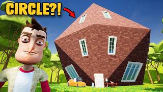 This House Is Literally a Circle?! | Hello Neighbor Mod screenshot 1