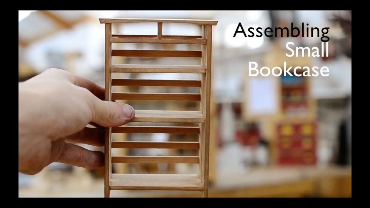 Small Japanese Bookcase Glue Up Traditional Furniture Maker YouTube
