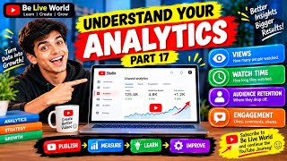 YouTube Analytics Explained: 4 Metrics Every Beginner Should Know 📊 | Part 17